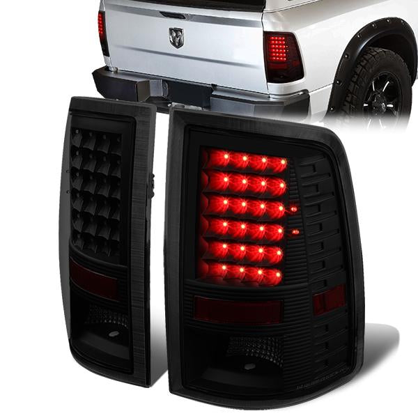 Image of SK-Import Achterlicht LED Black Housing Smoke Glas Dodge Ram