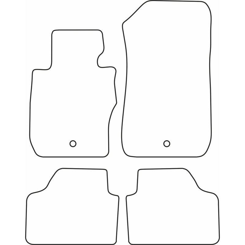 Image of SK-Import Automatten Zwart Textiel BMW X1