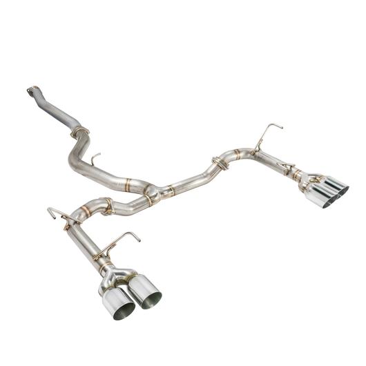 Image of Remark Cat-back Uitlaatsysteem Gepolijst 63.5mm Roestvrij Staal Subaru Impreza