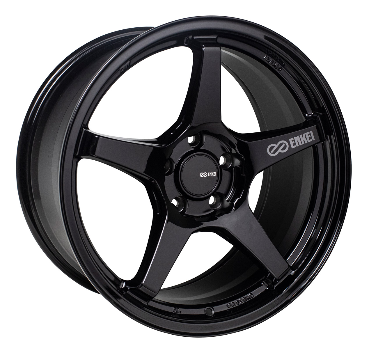 Image of Enkei TS-5 Velgen 17 Inch 9J ET45 5x100 Gloss Black
