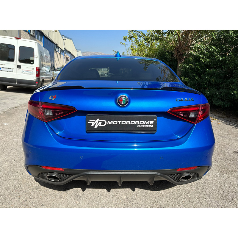 Image of Motordrome Achter Koffer Spoiler Ongeverfd Polyurethane Alfa Giulia