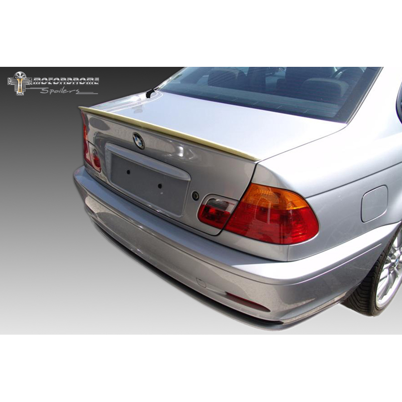 Image of Motordrome Achter Koffer Spoiler Zwart Polyurethane BMW 3-serie