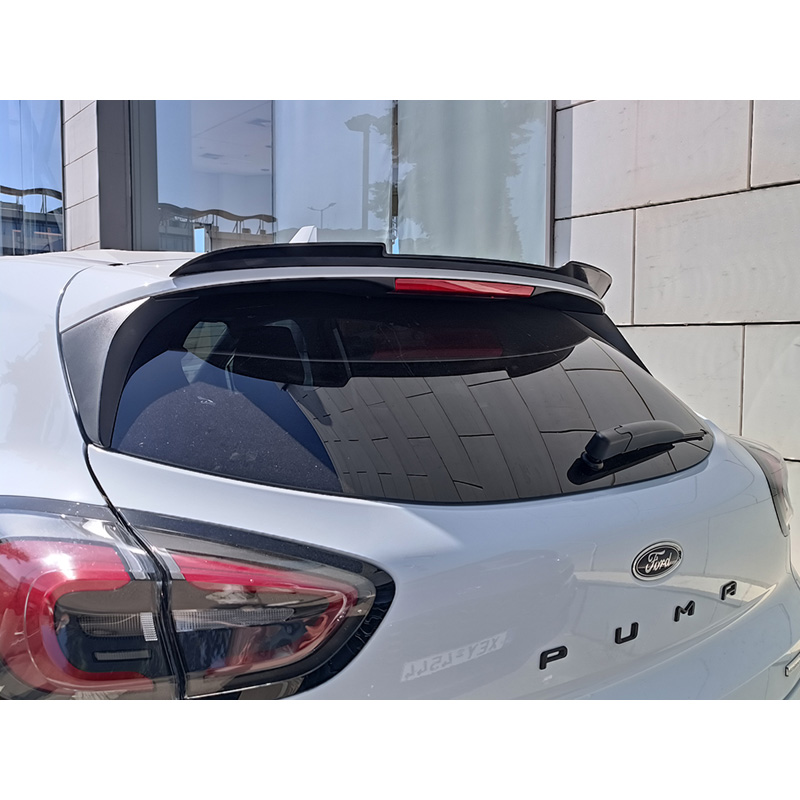 Image of Motordrome Achter Spoiler Zwart ABS Plastic Ford Puma