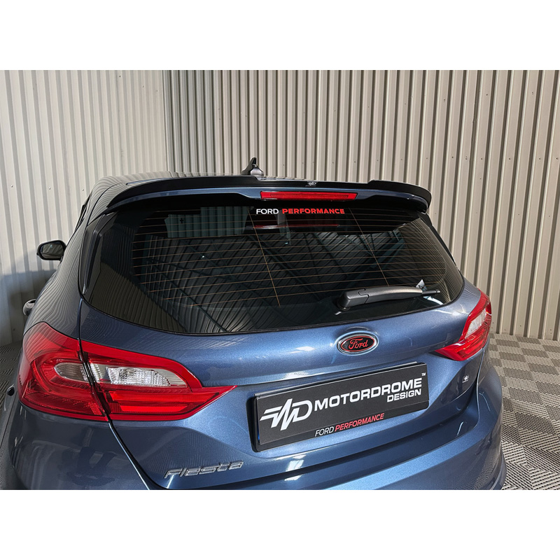 Motordrome Achter Spoiler Zwart ABS Plastic Ford Fiesta
