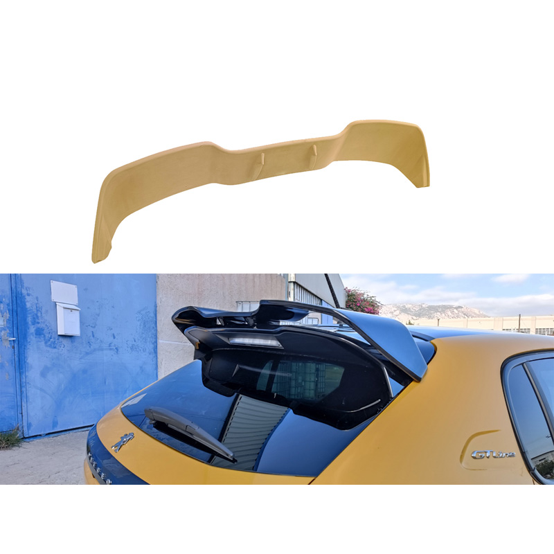 Image of Motordrome Achter Spoiler 5-Deurs Ongeverfd Polyurethane Peugeot 208