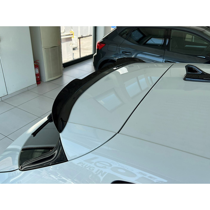 Image of Motordrome Achter Spoiler 5-Deurs Zwart ABS Plastic Seat Leon