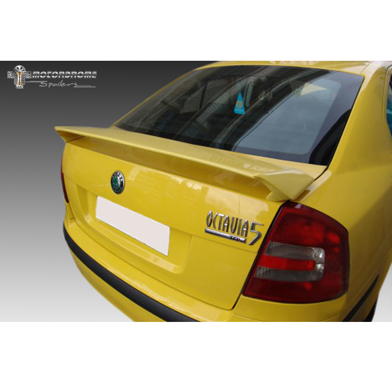 Motordrome Achter Koffer Spoiler RS Style Ongeverfd Polyurethane Skoda Octavia