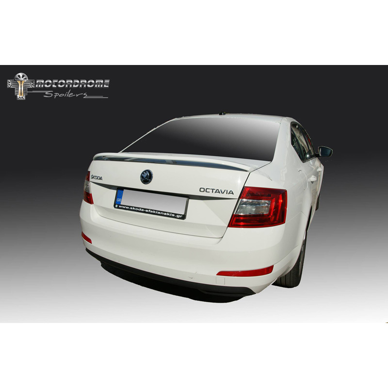 Image of Motordrome Achter Koffer Spoiler RS Style Ongeverfd Polyurethane Skoda Octavia