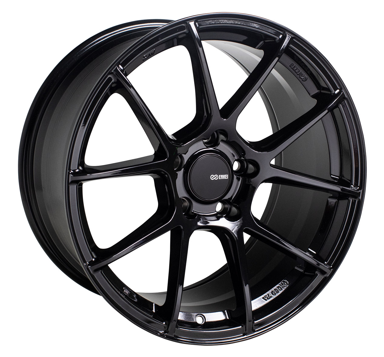Image of Enkei TS-V Velgen 18 Inch 9.5J ET15 5x114.3 Gloss Black