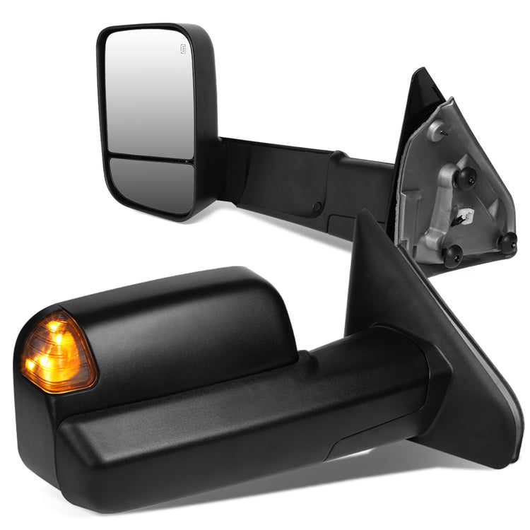 Image of SK-Import Trekspiegels Elektrisch verwarmd Zwart Dodge Ram