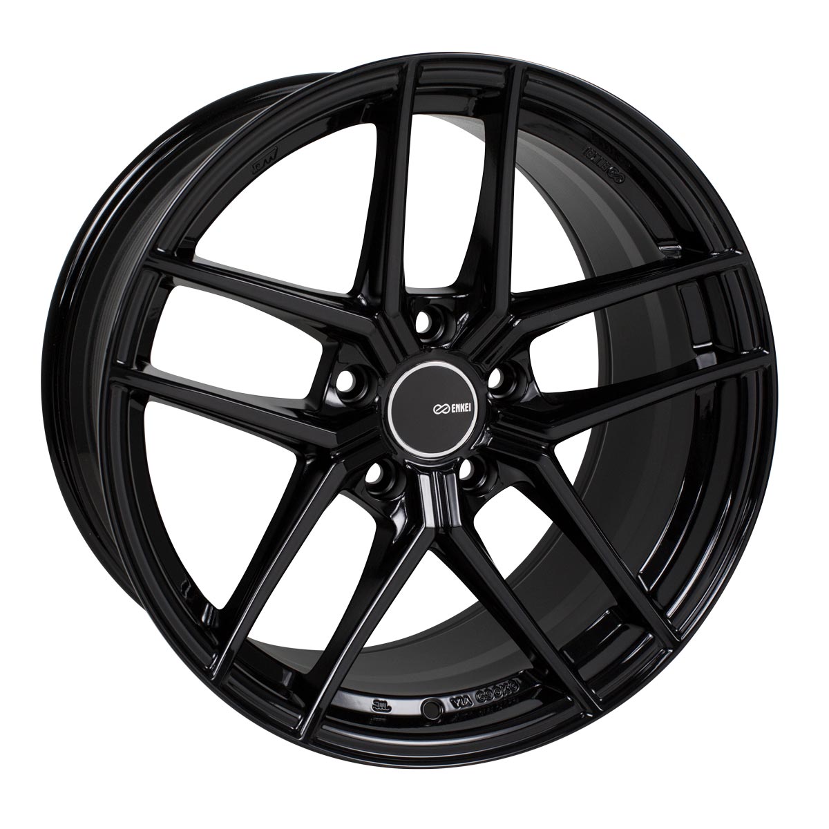 Image of Enkei TY5 Velgen 19 Inch 8J ET40 5x114.3 Gloss Black