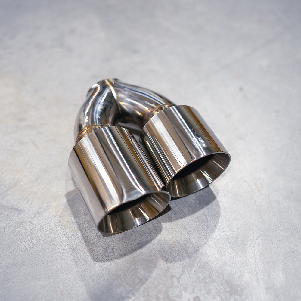 Image of SK-Import Uitlaat Sierstuk TWEEDE KANS 63mm Roestvrij Staal