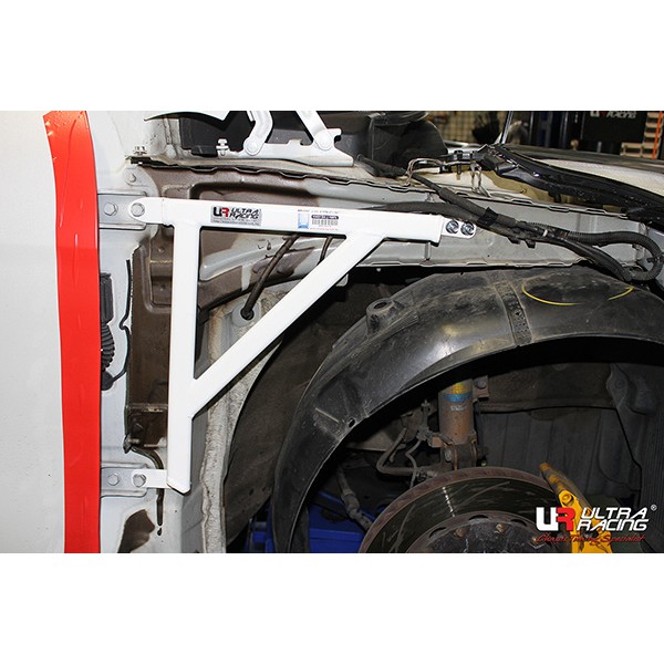 Image of Ultra Racing Vleugel Beugel 3 Points Wit Staal Hyundai Veloster