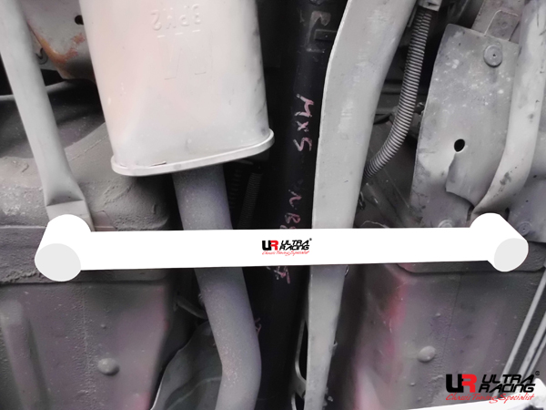 Image of Ultra Racing Achter Veerpootbrug 2 Points Wit Staal Mazda MX-5