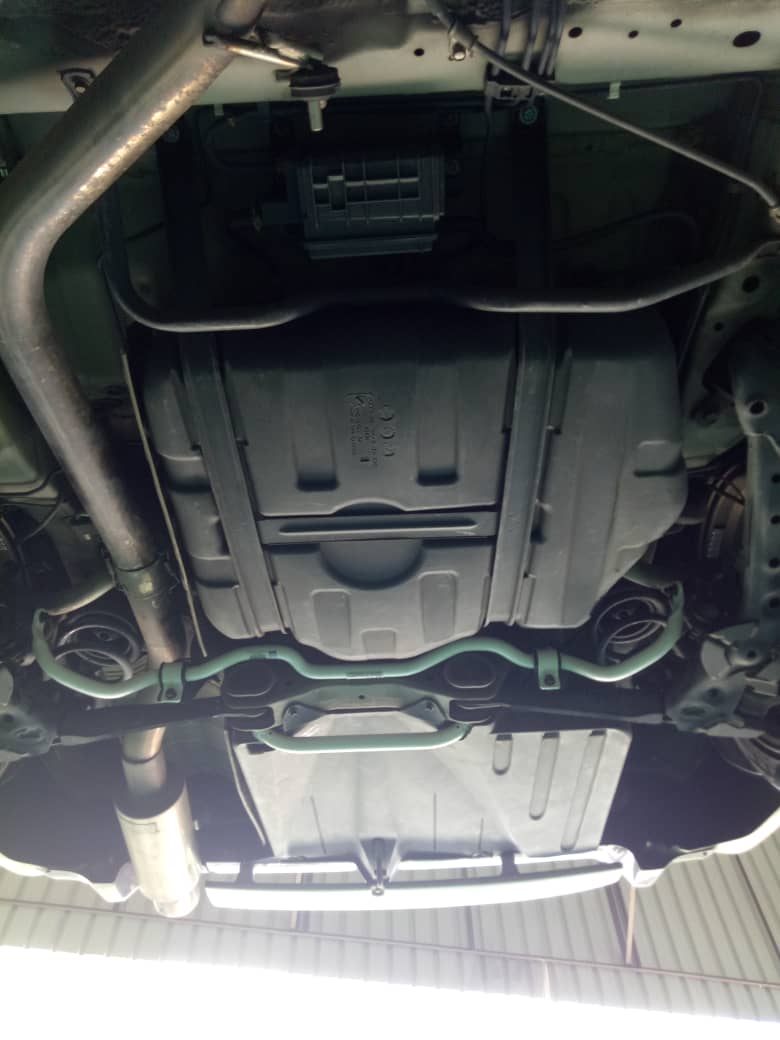 Image of Ultra Racing Achter Stabilisatorstang Wit 23mm Staal Honda Civic