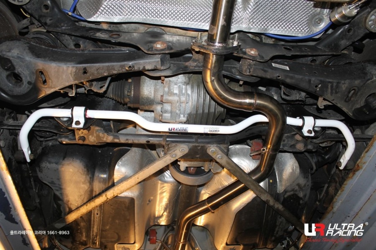 Image of Ultra Racing Achter Stabilisatorstang Wit 24mm Staal Audi,Skoda,Volkswagen