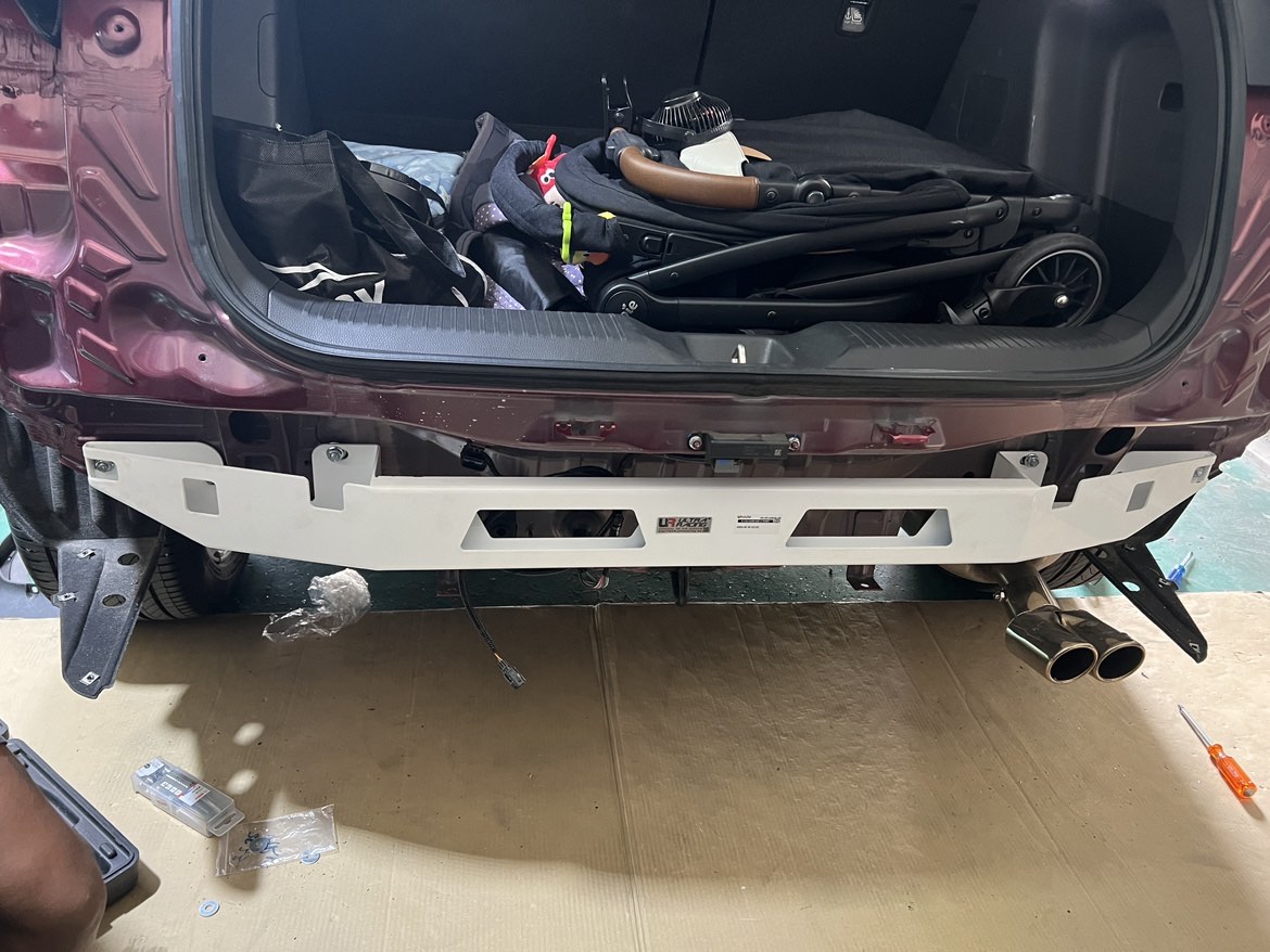 Image of Ultra Racing Achter Bumperbalk Wit Staal Honda HR-V