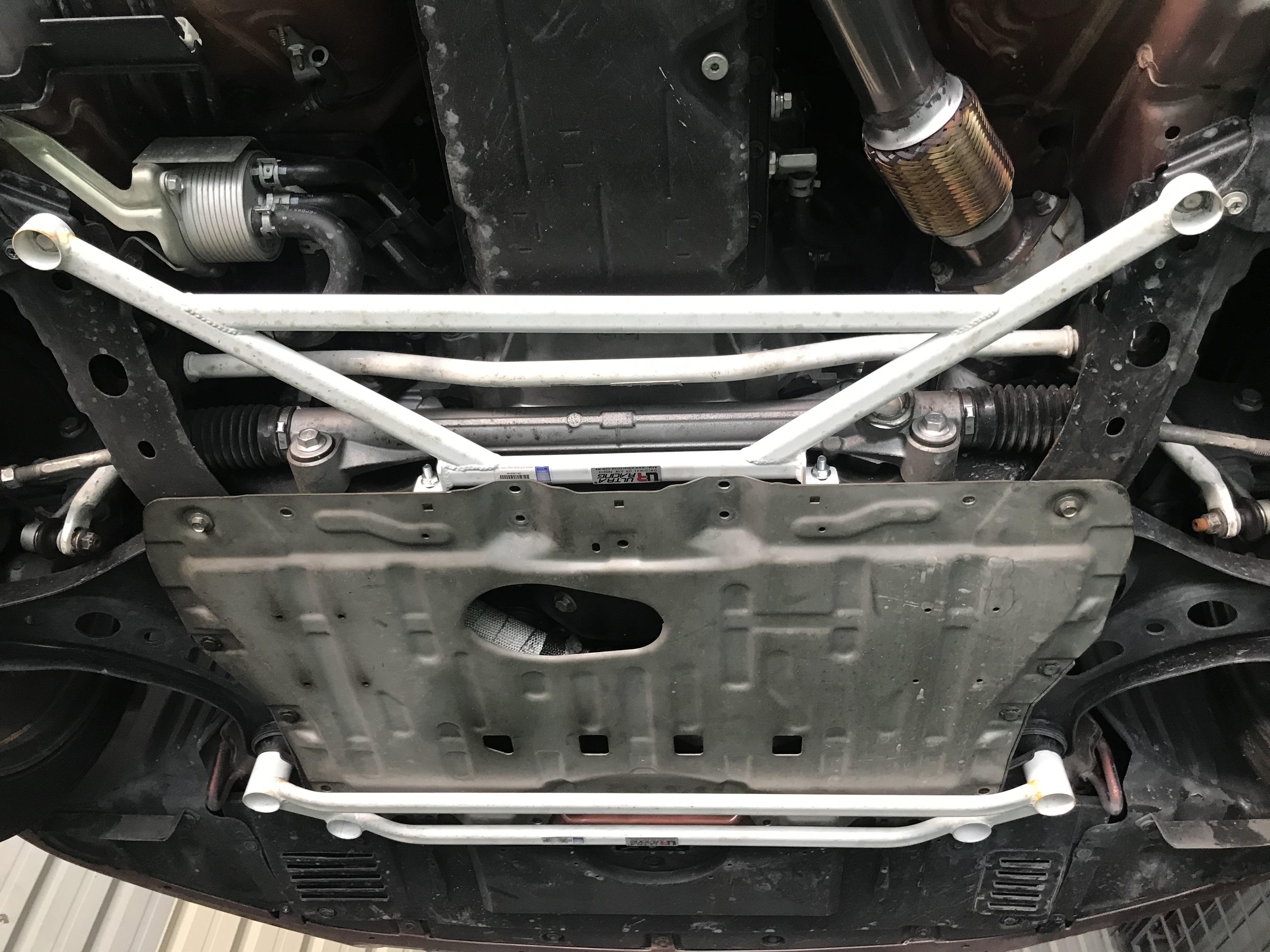 Image of Ultra Racing Voor H-Brace 4 Points Wit Staal Subaru,Toyota