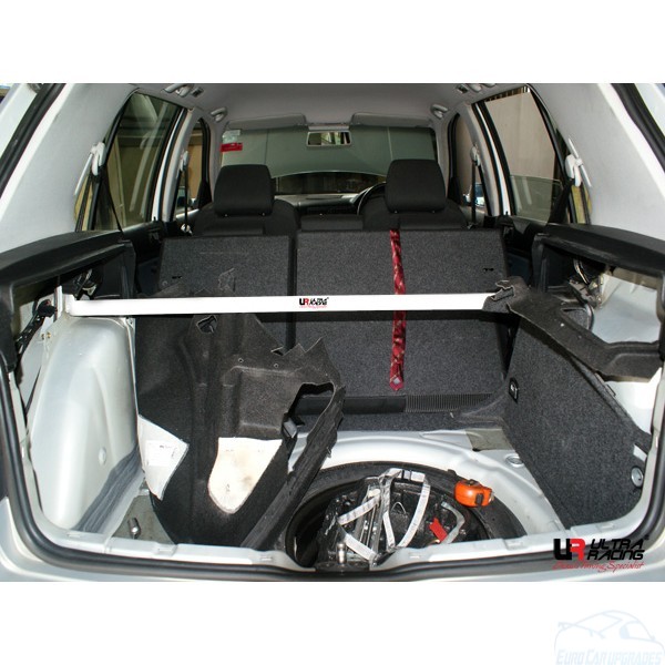 Image of Ultra Racing Achter Veerpootbrug Wit Staal Volkswagen Polo