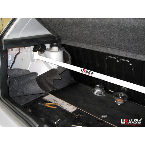 Image of Ultra Racing Achter Veerpootbrug Verstelbaar Wit Staal Volkswagen Golf