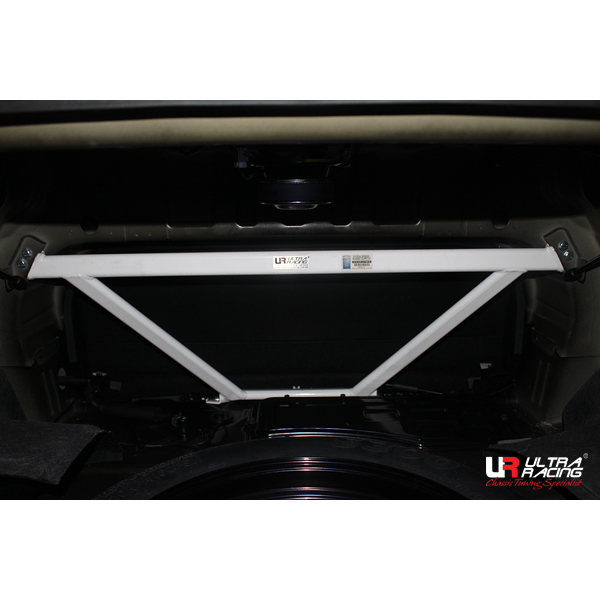 Image of Ultra Racing Achter Veerpootbrug 4 Points Wit Staal Hyundai Genesis