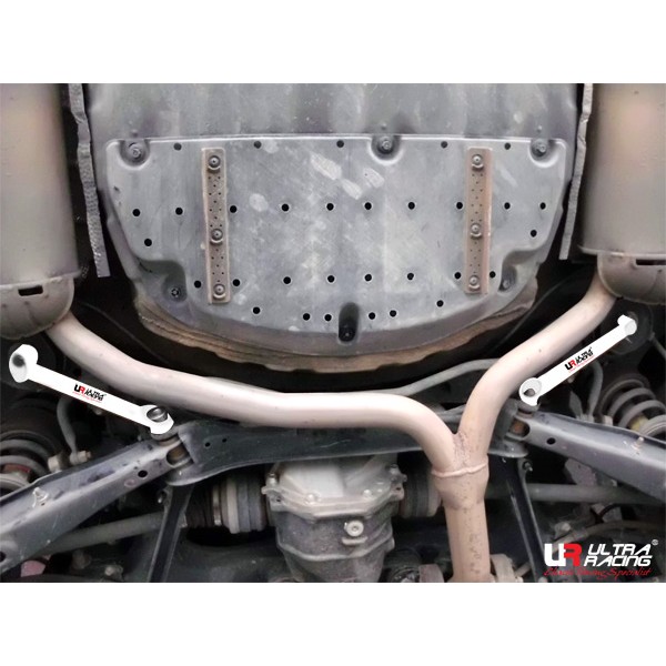 Image of Ultra Racing Achter Side Bars 2 Points Wit Staal Toyota Crown