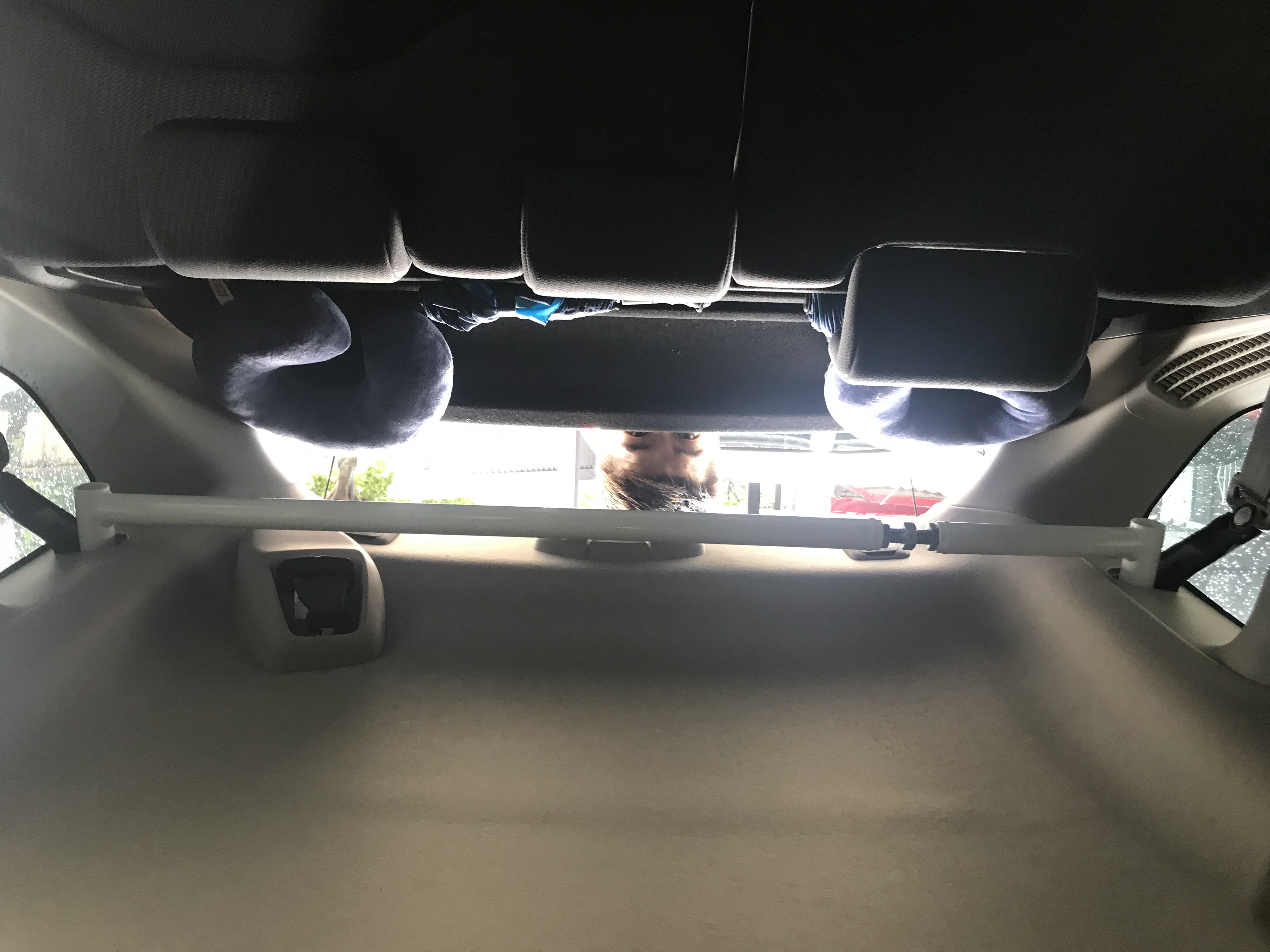 Image of Ultra Racing Veerpootbrug 2 Point C-Pillar Wit Staal Honda Jazz