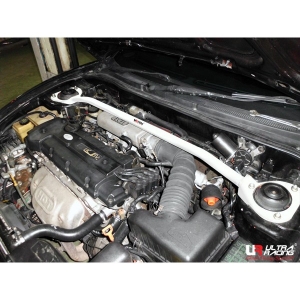 Image of Ultra Racing Voor Veerpootbrug 2 Points Wit Staal Hyundai Tiburon,Coupe