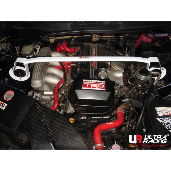 Image of Ultra Racing Voor Veerpootbrug 2 Points Wit Staal Lexus,Toyota