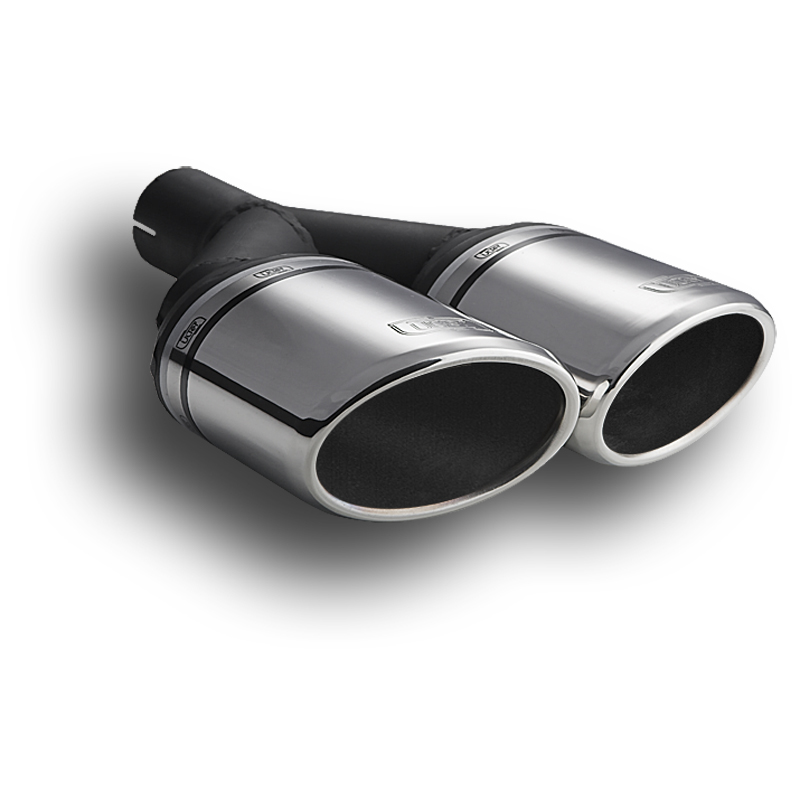 Image of Ulter Sport Uitlaat Sierstuk Type II Dual Tip Roestvrij Staal