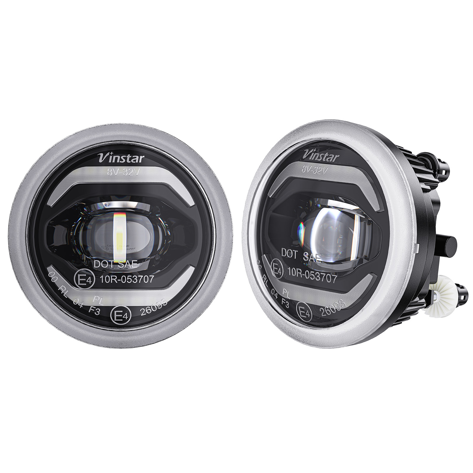 Image of SK-Import Mistlampen With DRL LED Heldere Lens Jeep Wrangler