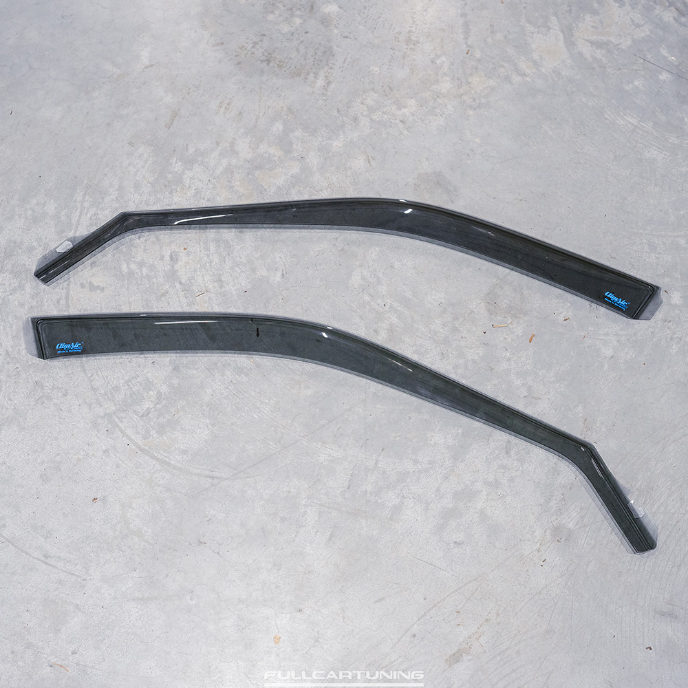 Image of Climair Voor Zijwindscherm TWEEDE KANS Smoke Kunststof Honda Civic
