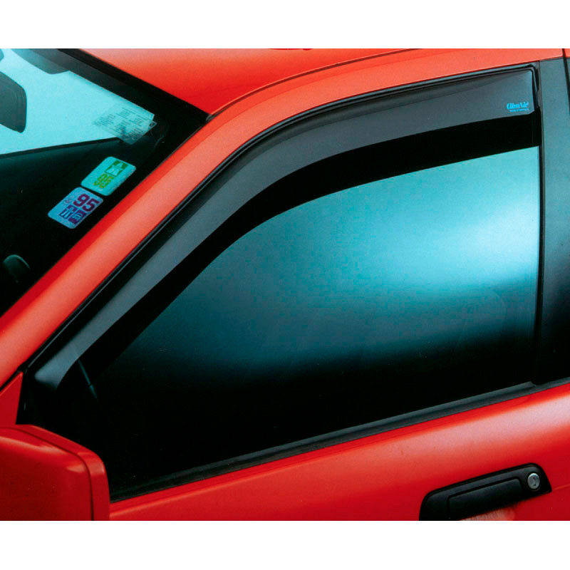 Image of Climair Voor Zijwindscherm Klem Smoke Kunststof Skoda Enyaq