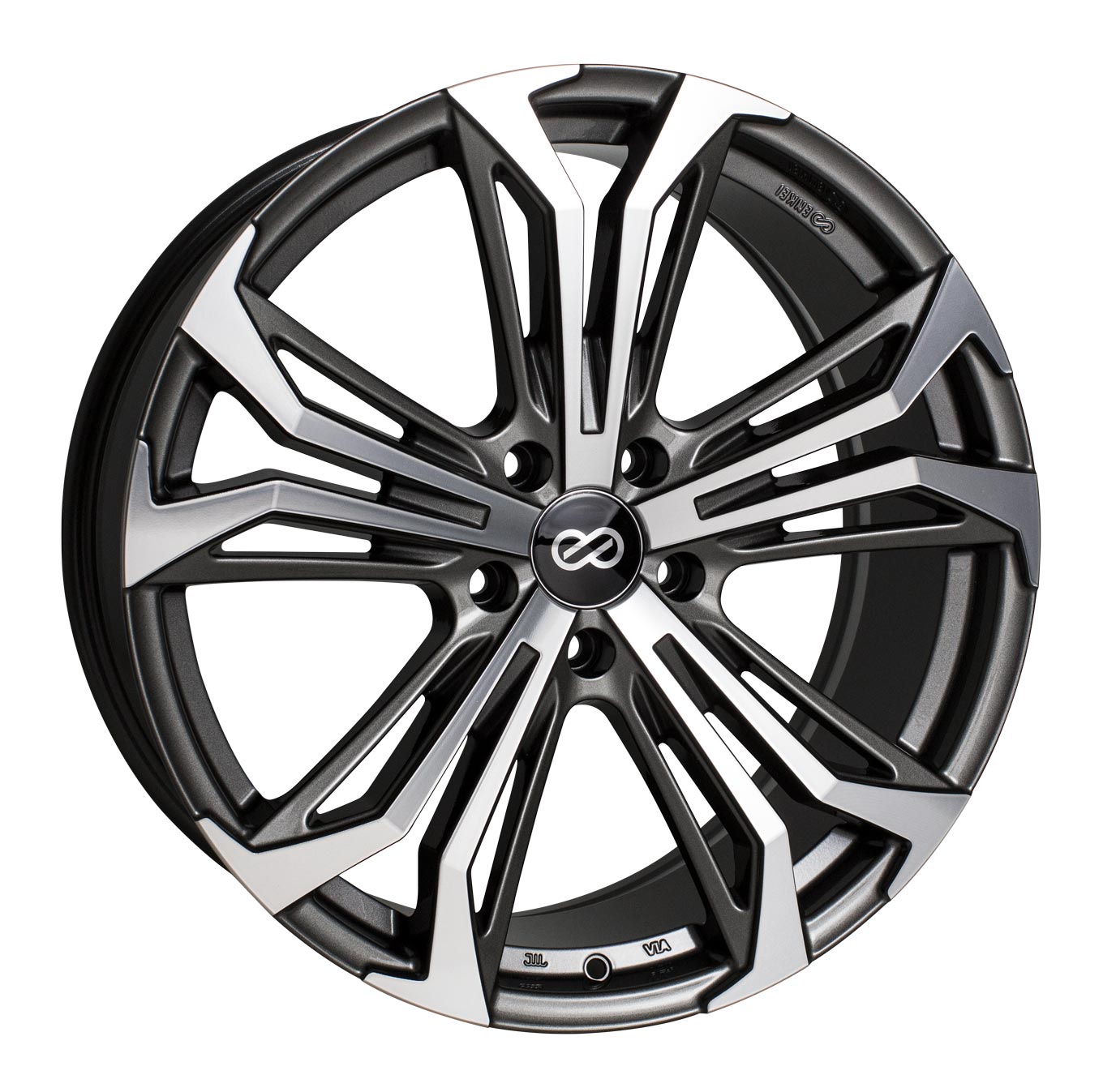 Image of Enkei Vortex5 Velgen 18 Inch 8J ET40 5x108 Anthracite Machined