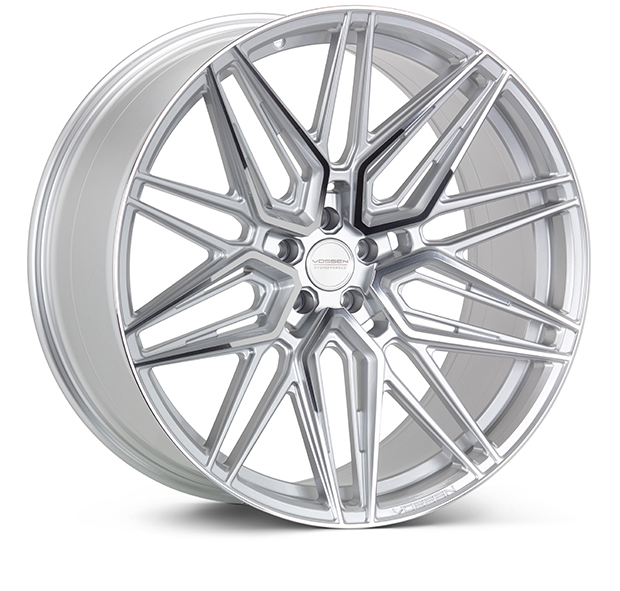 Image of Vossen Wheels HF-7 Hybrid Forged Series Velgen 19 Inch 8.5J ET30 5x112 Flow Form Gepolijst Zilver