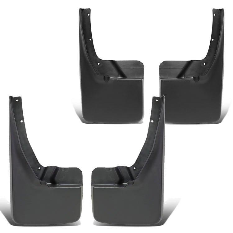 Image of SK-Import Voor en Achter Spatlappen Factory Style Zwart ABS Plastic Dodge Ram