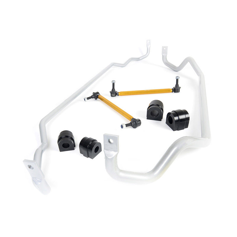 Image of Whiteline Voor en Achter Stabilisatorstang Kit Staal BMW 1-serie,2-serie,3-serie