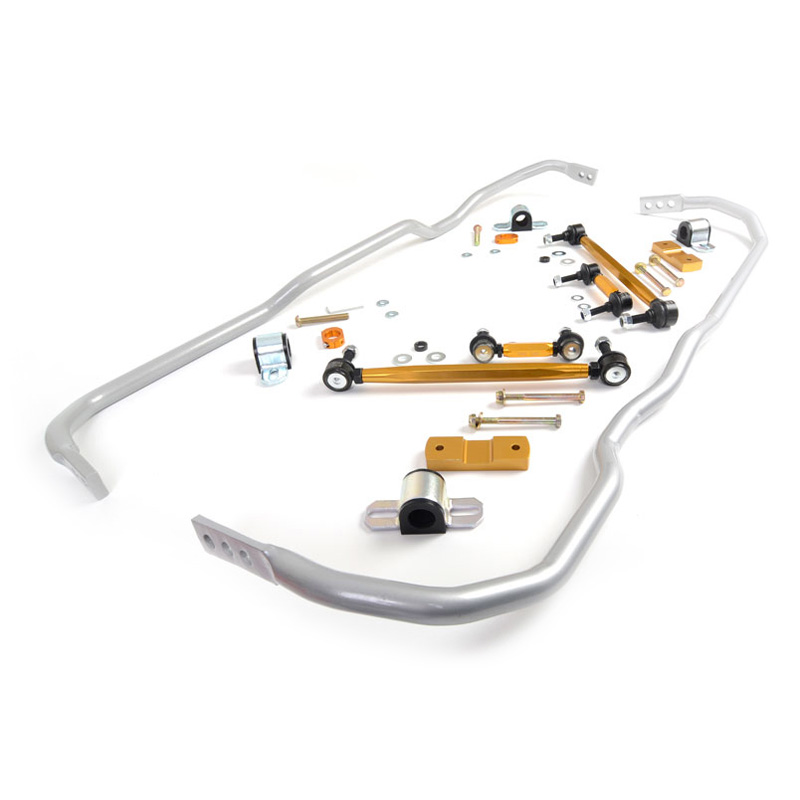 Image of Whiteline Voor en Achter Stabilisatorstang Kit Staal Audi,Volkswagen