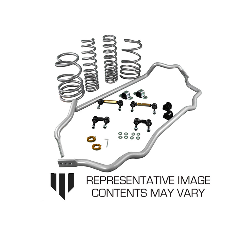 Image of Whiteline Set Stabilisatorstang en Verlagingsveren Staal Volkswagen Golf