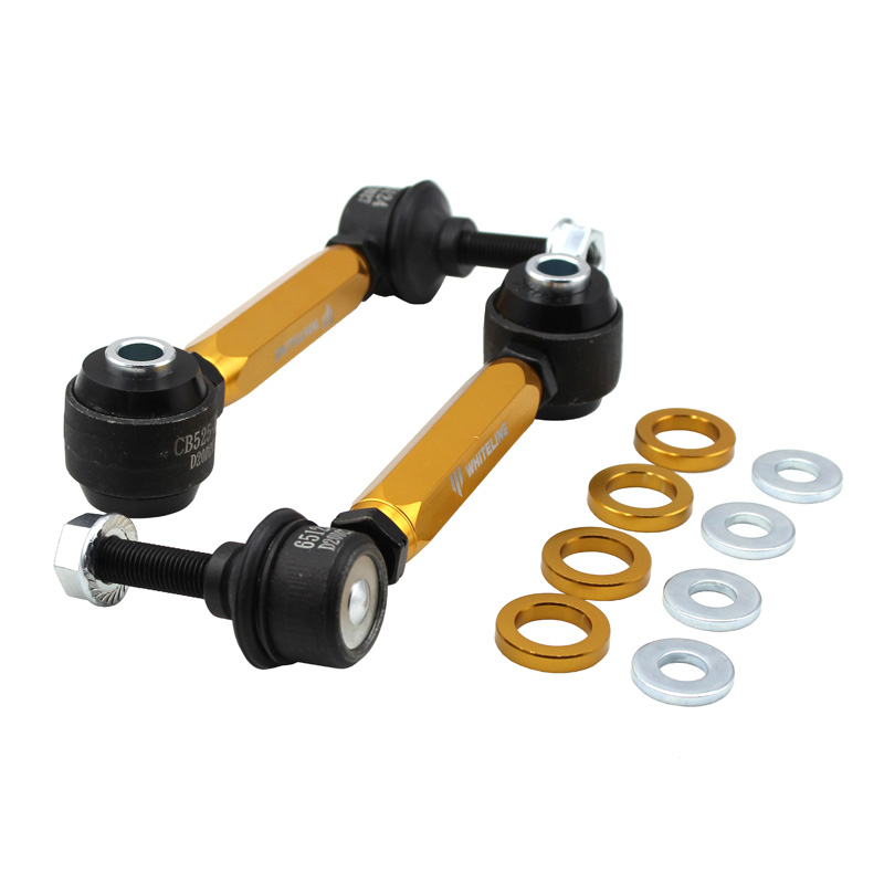 Image of Whiteline Stabilisatorstang koppelstukken Polyurethane BMW 1-serie,2-serie,3-serie
