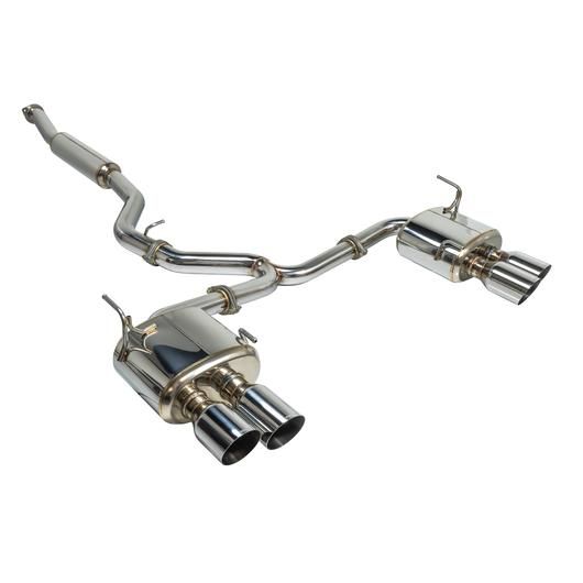 Image of Remark Cat-back Uitlaatsysteem Gepolijst 76mm Roestvrij Staal Subaru Impreza