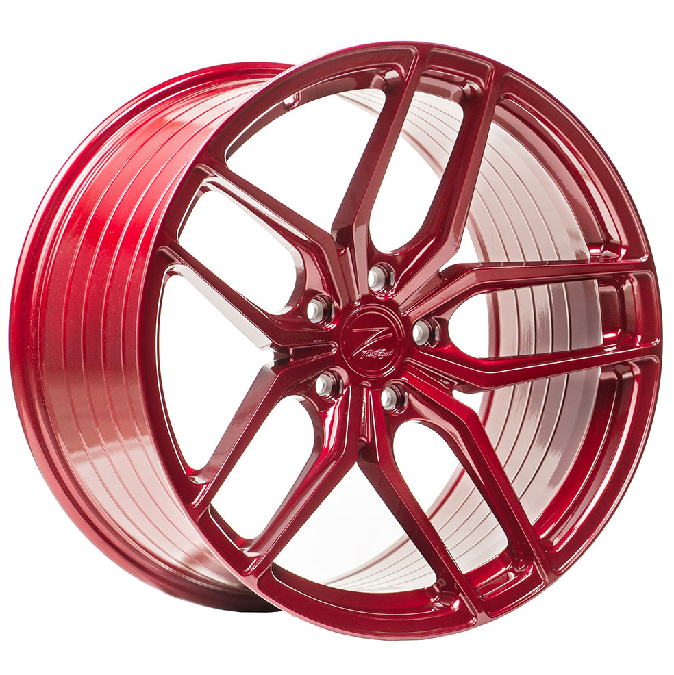 Image of Z-Performance ZP2.1 Flowforged Velgen 20 Inch 10.5J ET33 5x112 Blood Red