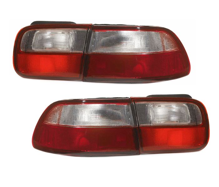 Image of SK-Import Achterlicht Rood Glas Honda Civic