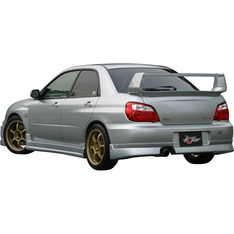 Image of Chargespeed Achter Bumper Lip Ongeverfd Fiberglass Subaru Impreza