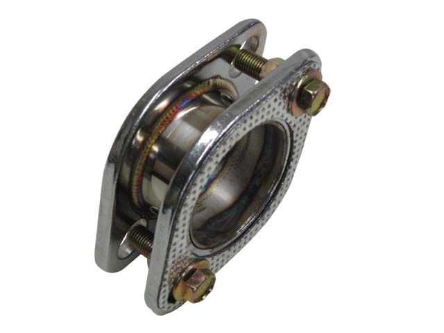 Image of SRS Uitlaat Adapter 63.5mm Roestvrij Staal