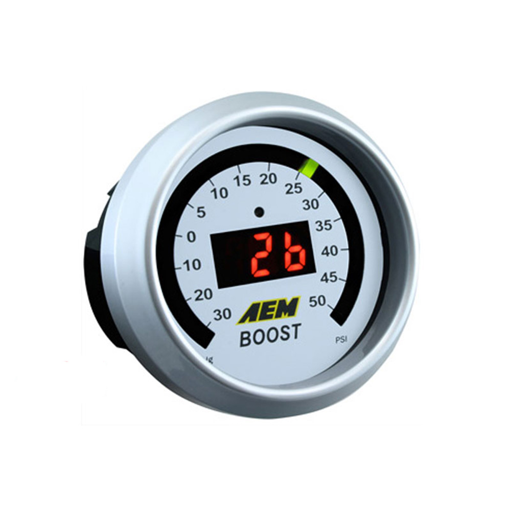 Image of AEM Meter 52mm Boost Druk Meter