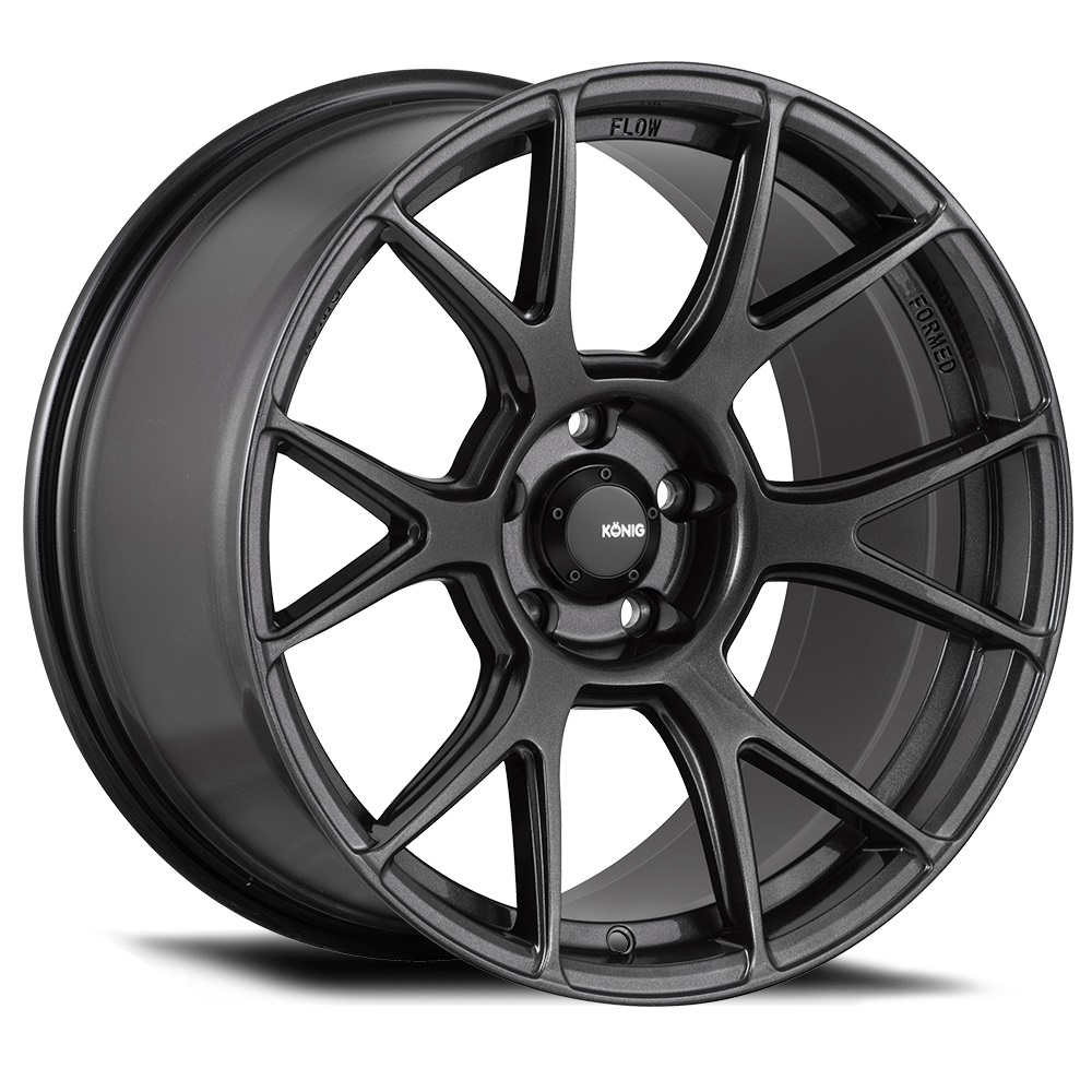 Image of König Ampliform Velgen 18 Inch 8.5J ET38 5x120 Dark Metallic Graphite