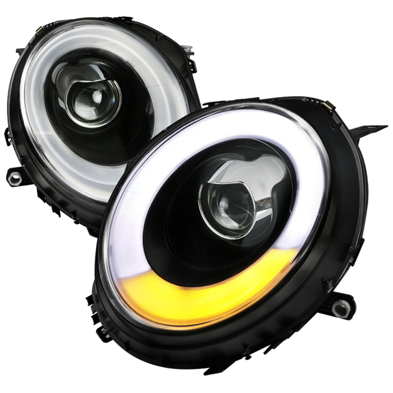 Image of SK-Import Koplampen Black Housing Mini Cooper Cooper S