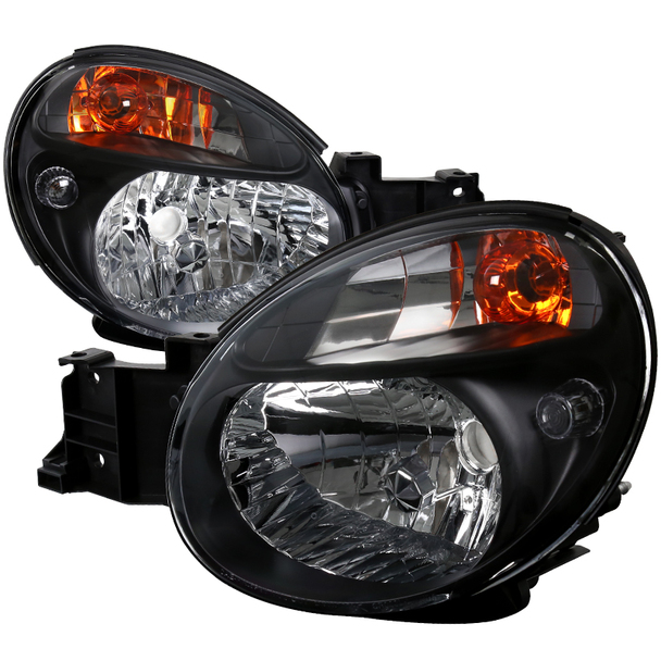 Image of SK-Import Koplampen Replacement Flat Black Housing Subaru Impreza