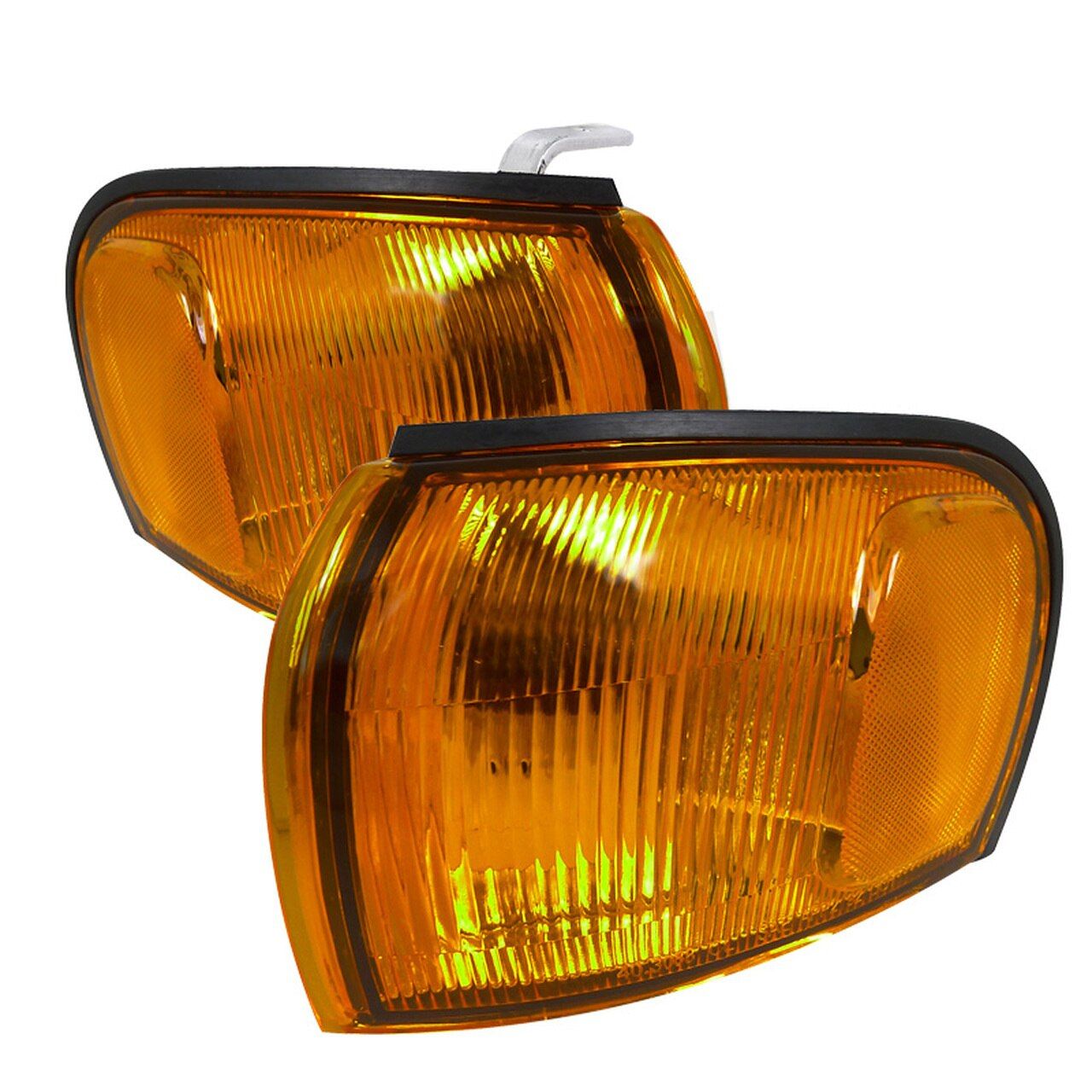 Image of SK-Import Corner Lights Chrome Housing Oranje Glas Subaru Impreza
